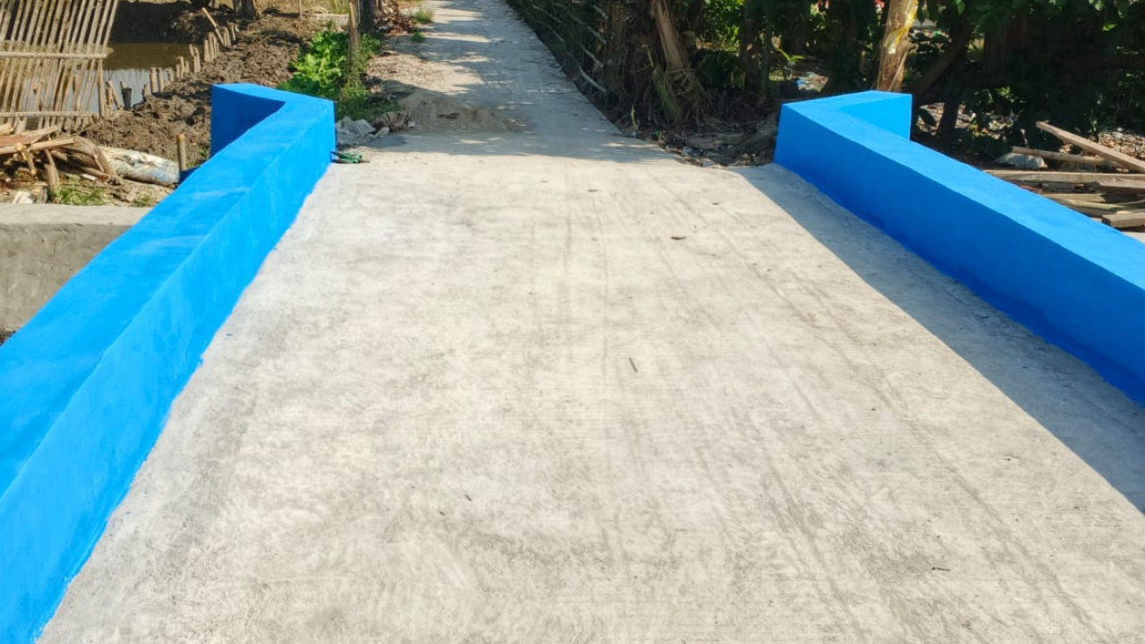 PEMANGUNAN JEMBATAN MAKAM PANJANG JAYASARI