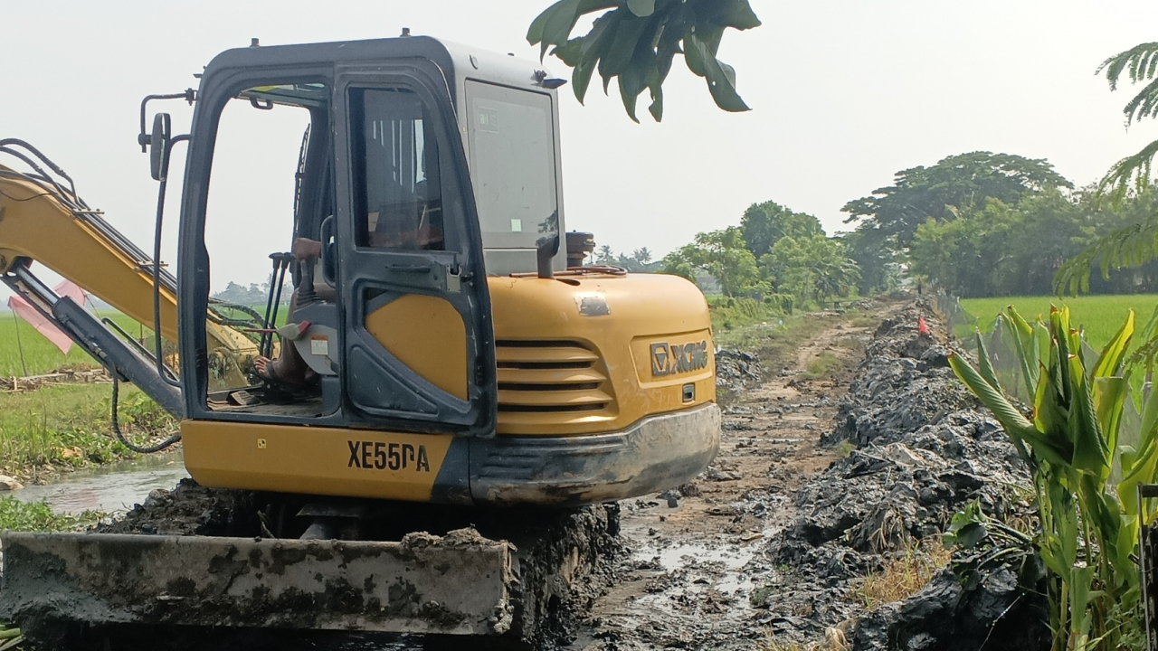 NORMALISASI IRIGASI SALURAN BENDA II DESA MALANGSARI