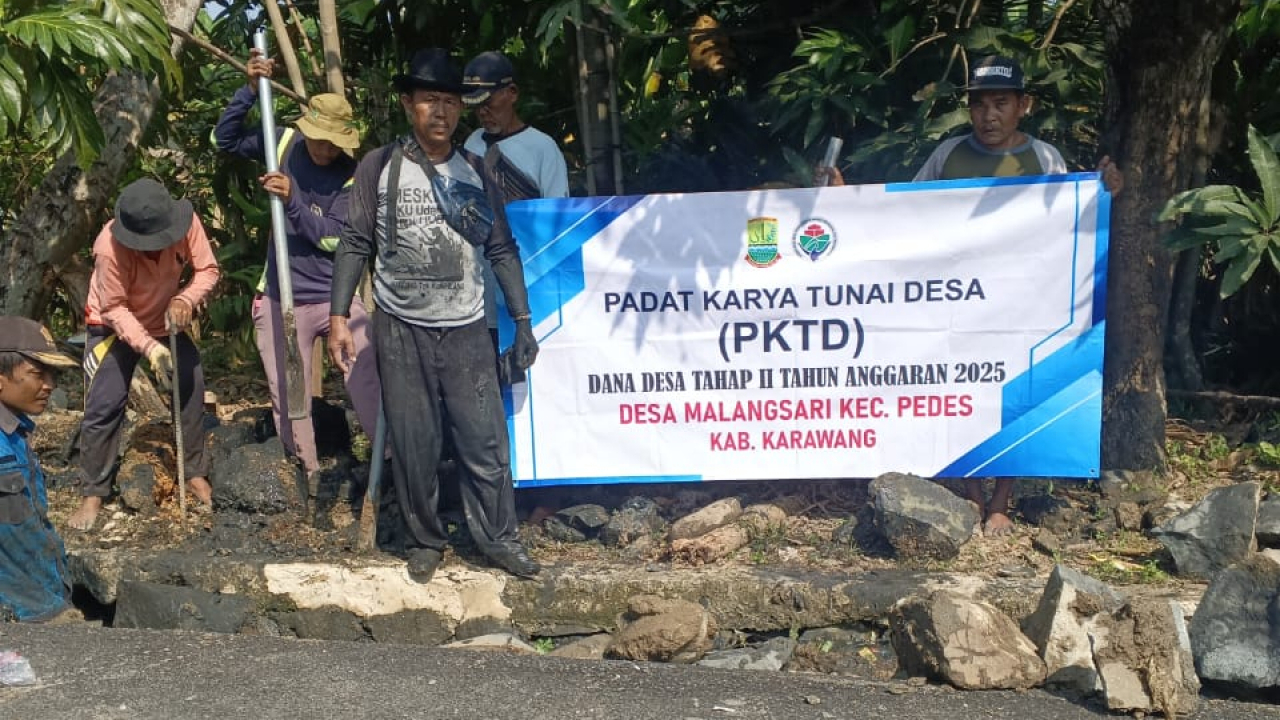 PADAT KARYA TUNAI DESA (PKTD) DUSUN MUNJULJAYA 2025