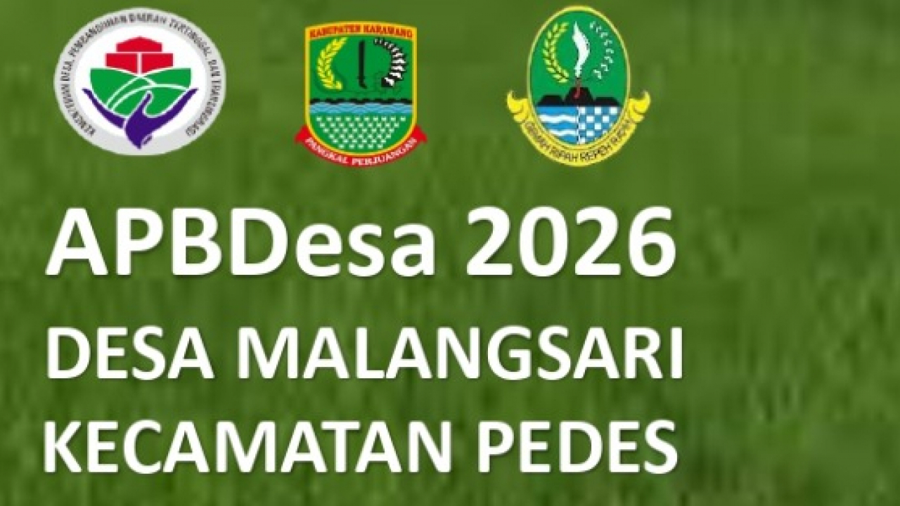 Anggaran Pendapatan Dan Belanja Desa Tahun 2026