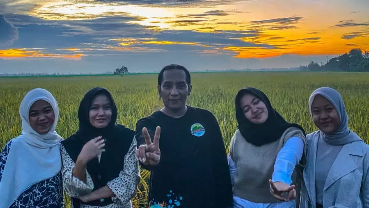 Hamparan Persawahan Seluas 550 Ha