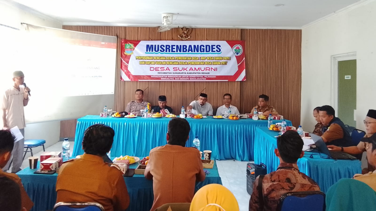 Pemerintah Desa Sukamurni Menggelar Musrenbang Desa 2026, Rumuskan Arah Pembangunan Partisipatif