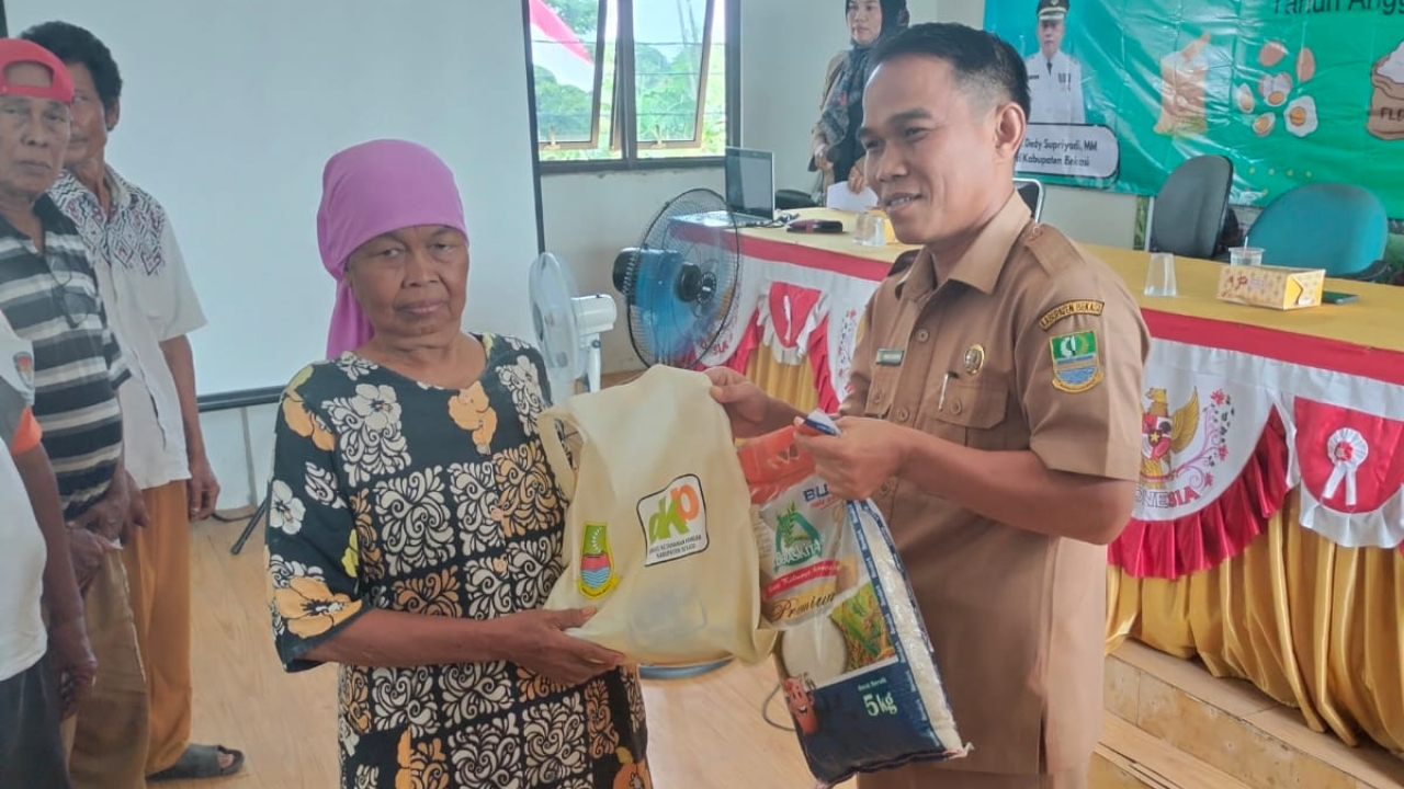Kepala Desa Sukamakmur Apresiasi Program Ketahanan Pangan untuk 425 Penerima Manfaat