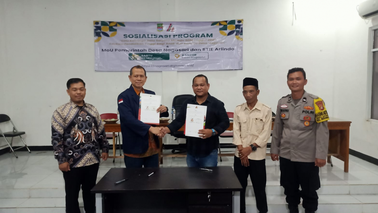 Pemdes Nagasari Laksanakan Sosialisasi Program “Satu Keluarga Satu Sarjana” Menuju SDM Unggul 2045