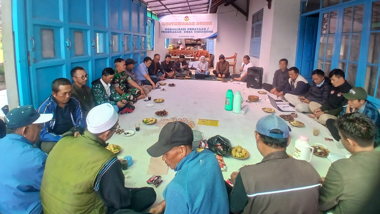 Sosialisasi Pemekaran Desa Di Dusun 3 Desa Cihideung