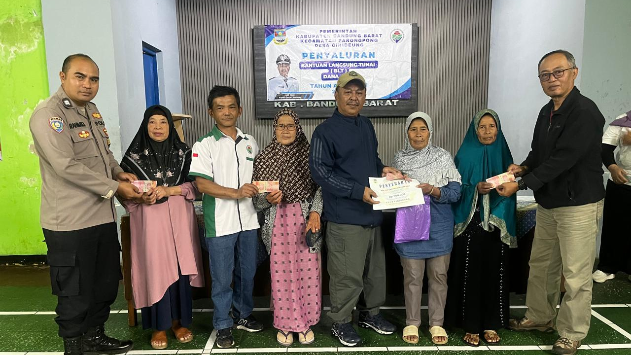 BLT DD Cihideung 2025: Penyaluran Berjalan Lancar