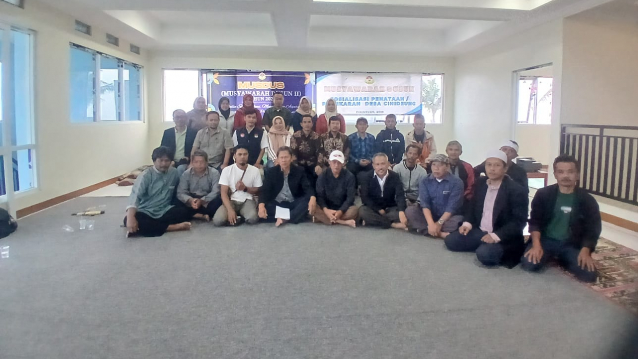 Sosialisasi Rencana Pemekaran Dusun 2 Desa Cihideung