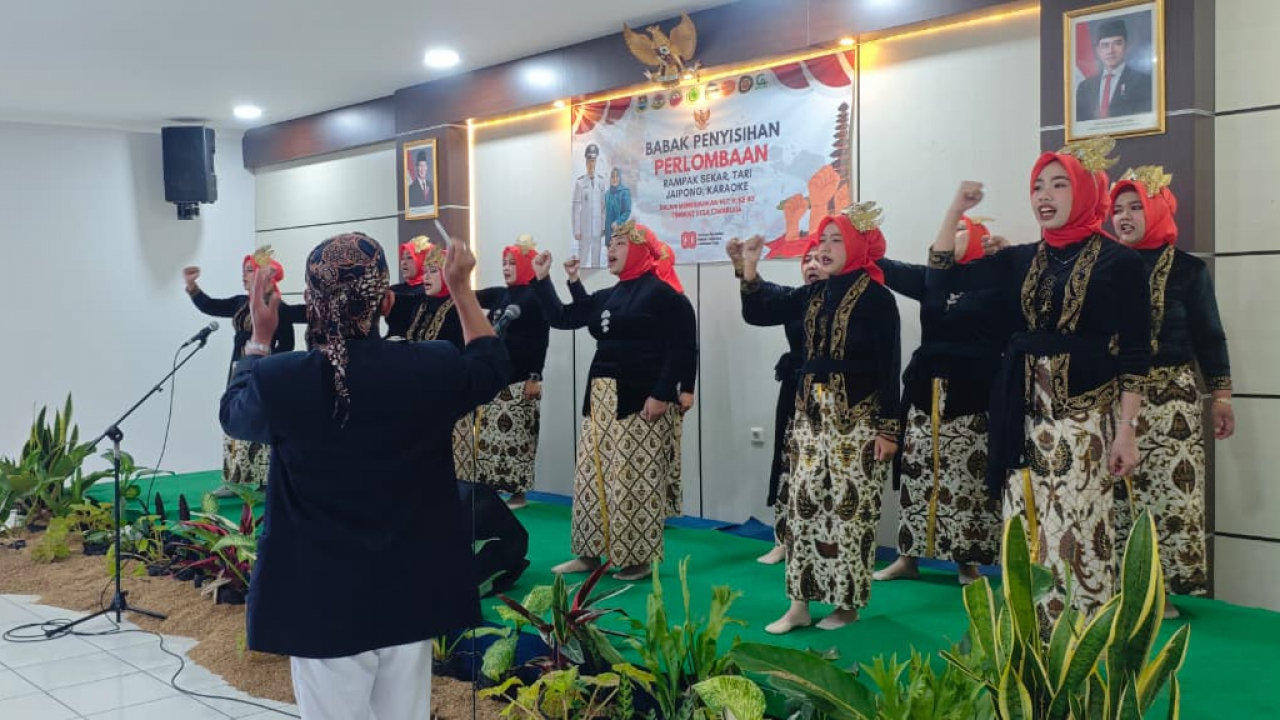 PERLOMBAAN RAMPAK SEKAR MENYAMBUT HUT RI K 80