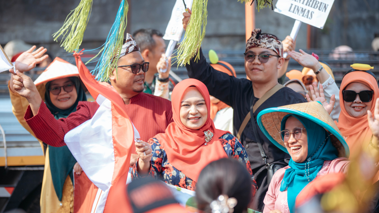 Desa Ciwaruga Ikut Serta dalam Karnaval Tingkat Kecamatan Parongpong