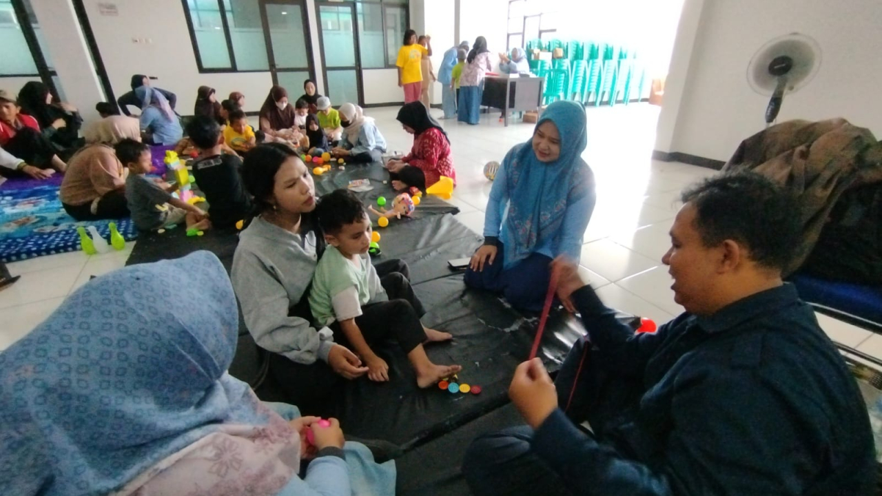 Kegiatan RBM Desa Ciwaruga Untuk Anak-Anak Berkebutuhan Khusus
