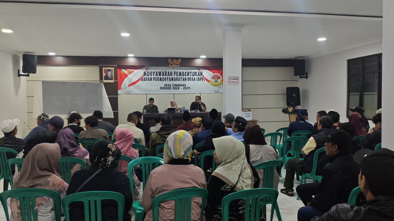 Musyawarah Pemilihan BPD Desa Ciwaruga periode 2026-2034