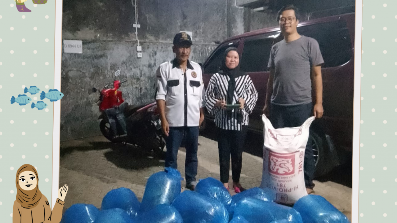 Dinas Perikanan Salurkan Bantuan 30 Kilo Ikan Nila untuk Warga Ciwaruga