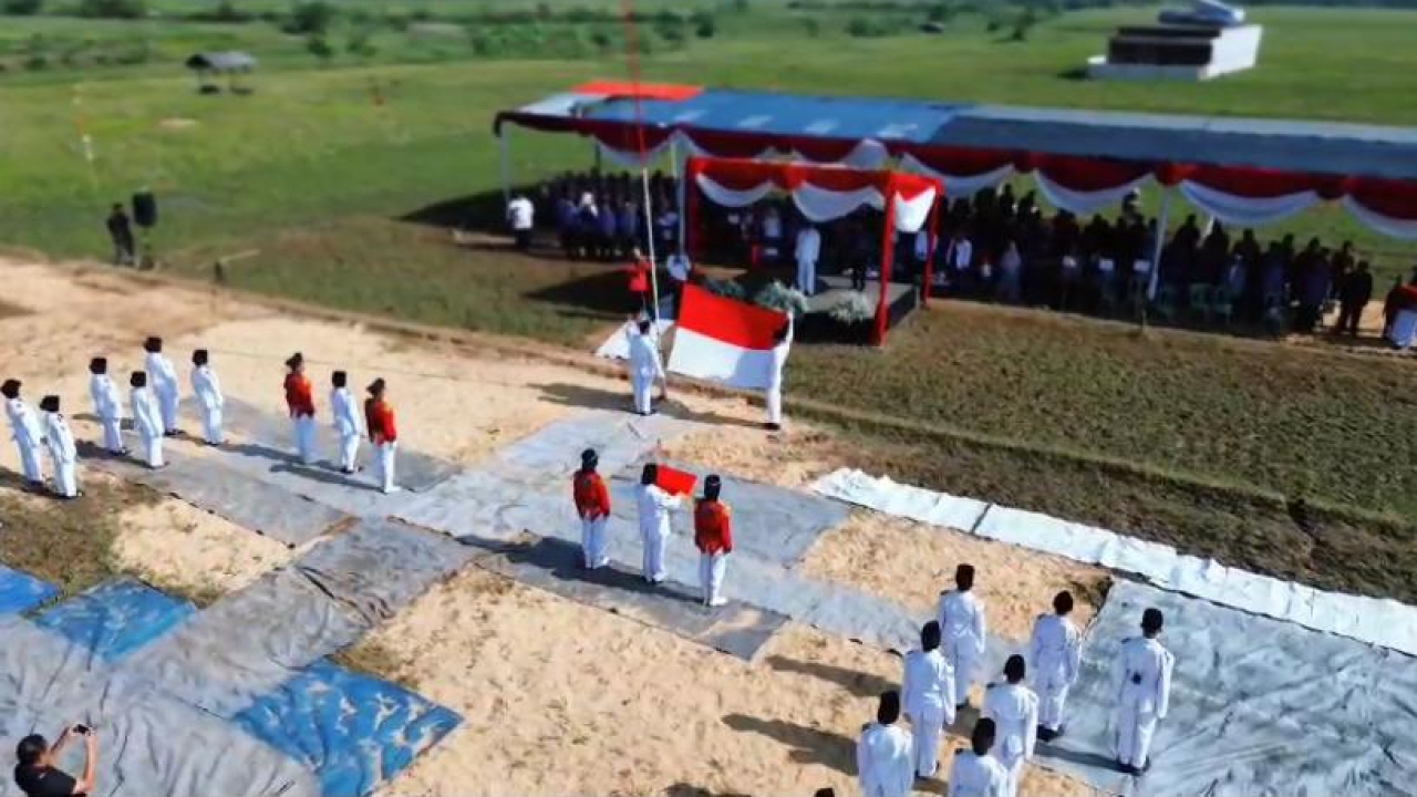 Upacara HUT RI ke-80 di Desa Tanjungwangi Berjalan Lancar dan Sukses