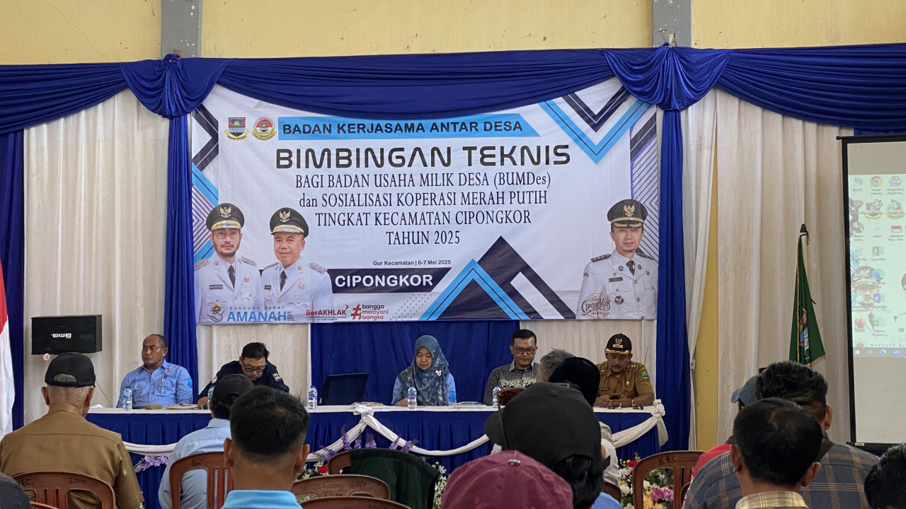 Bimbingan Teknis BUMDes Sekecamatan Cipongkor