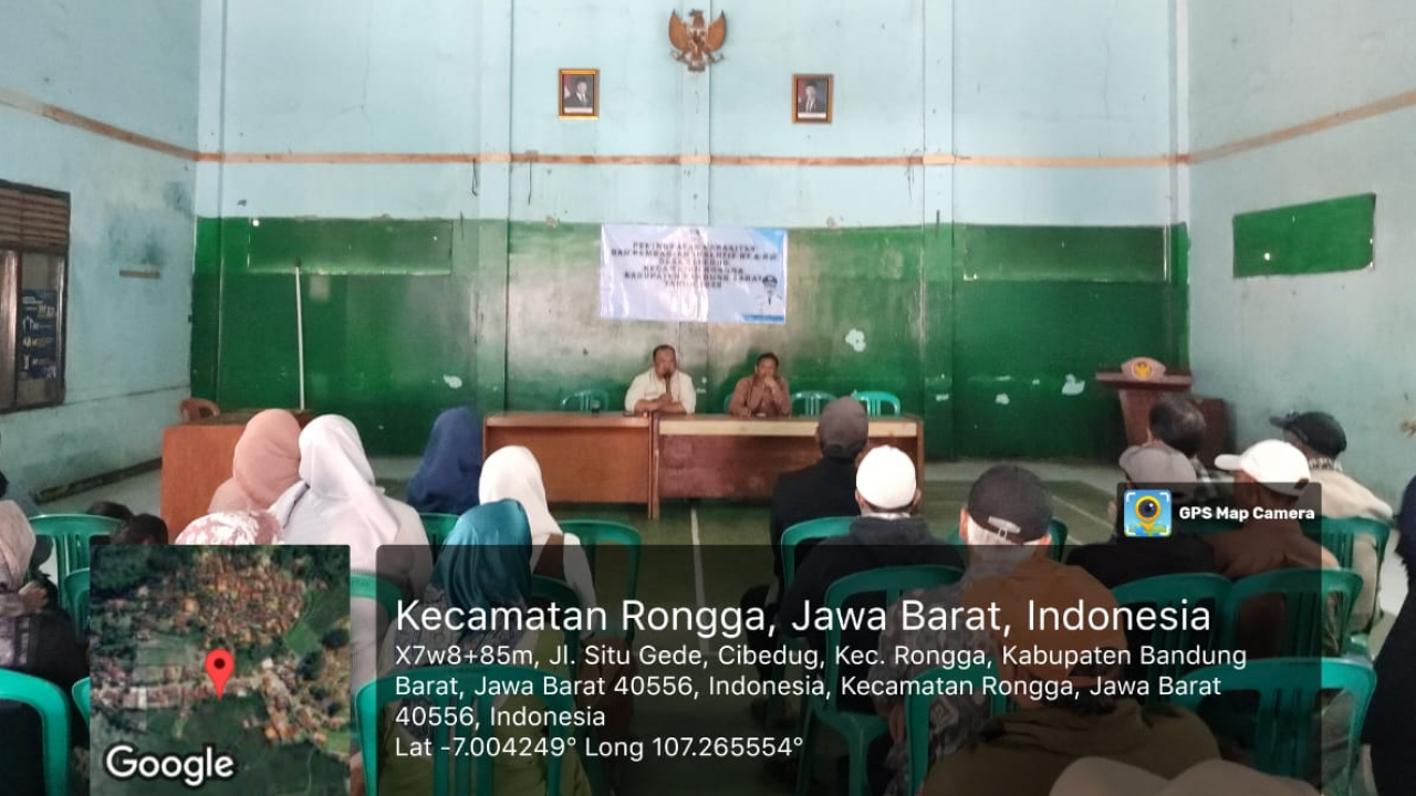 Pemdes Cibedug Gelar Pembinaan dan Penyerahan Insentif untuk RT/RW