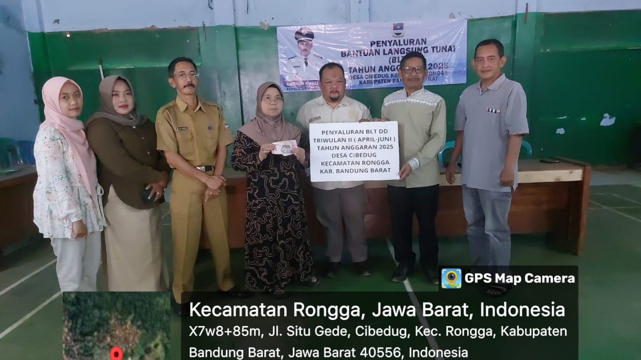 PEMERINTAH DESA CIBEDUG SALURKAN BLT DANA DESA TAHAP 2 UNTUK BULAN APRIL–JUNI 2025