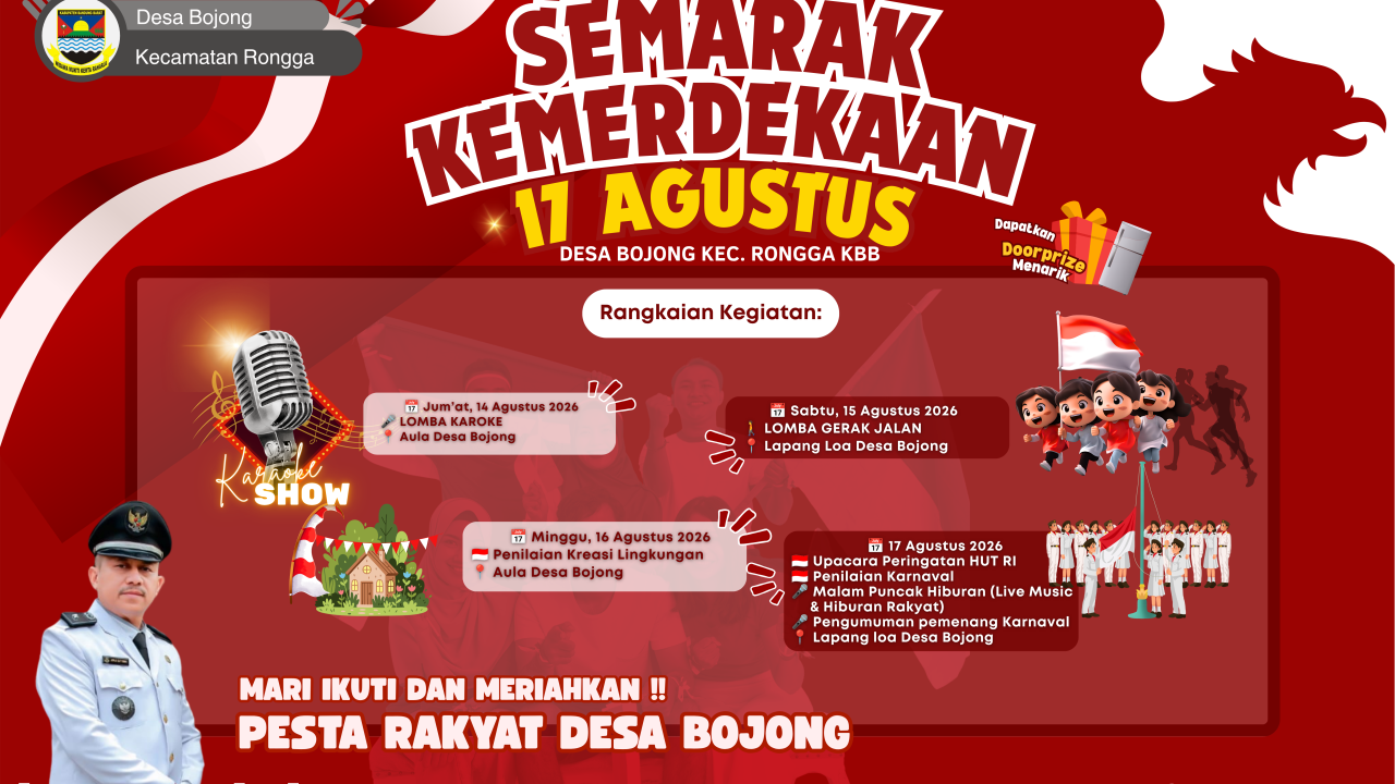 Panitia PHBN Desa Bojong Siap Gelar Semarak Kemerdekaan HUT ke-81 Republik Indonesia