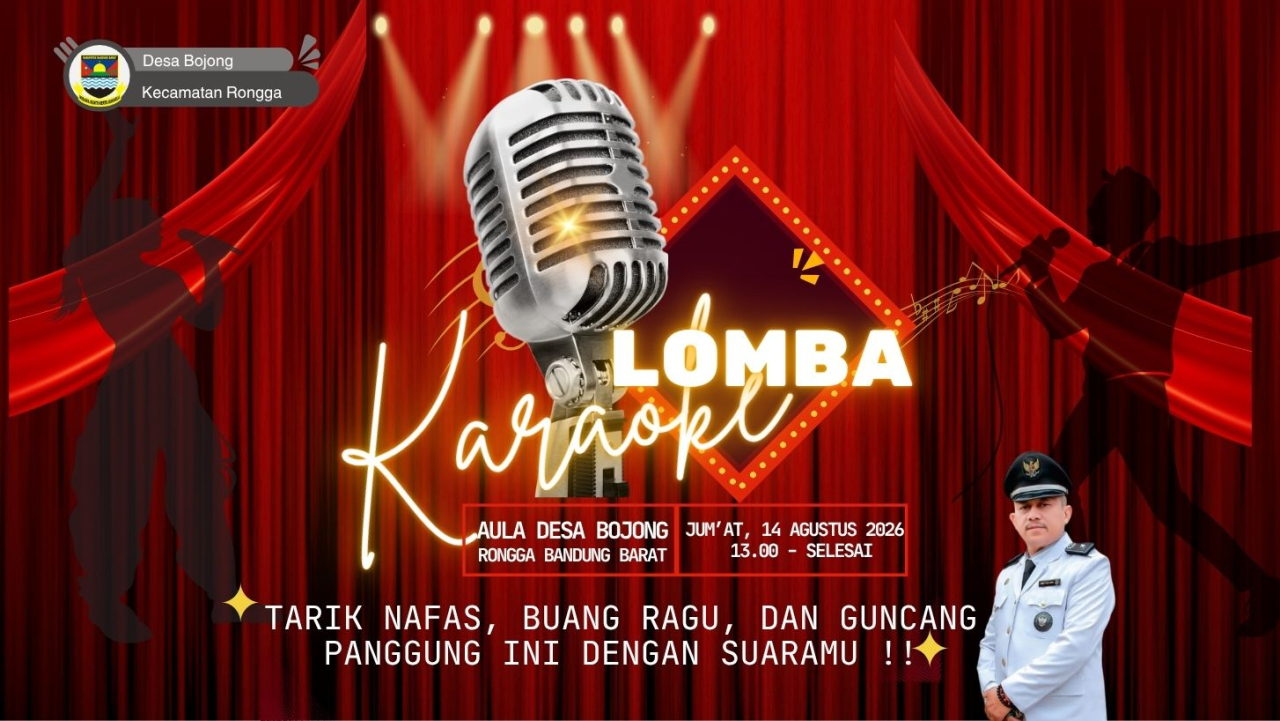 Warga Desa Bojong, Ayo Tunjukkan Suara Terbaikmu!