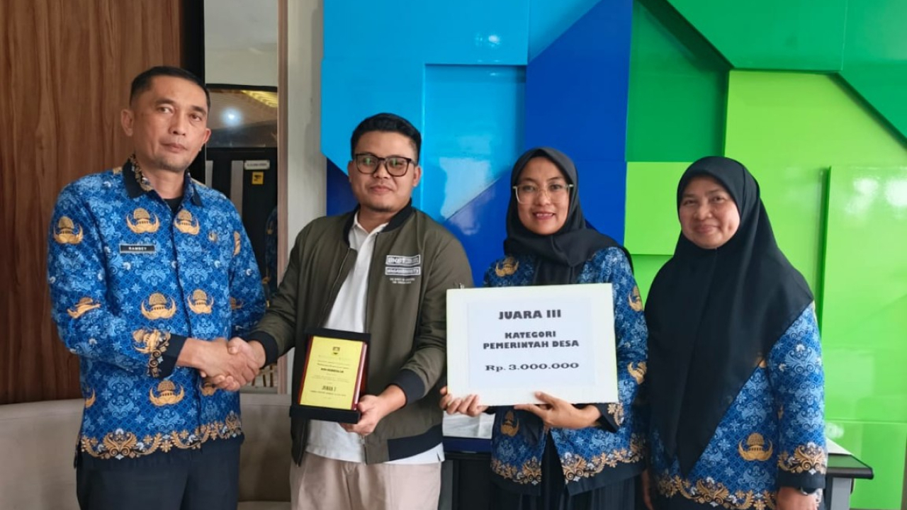Desa Bojongsalam Raih Juara III Lomba Inovasi Daerah Kabupaten Bandung Barat Tahun 2026