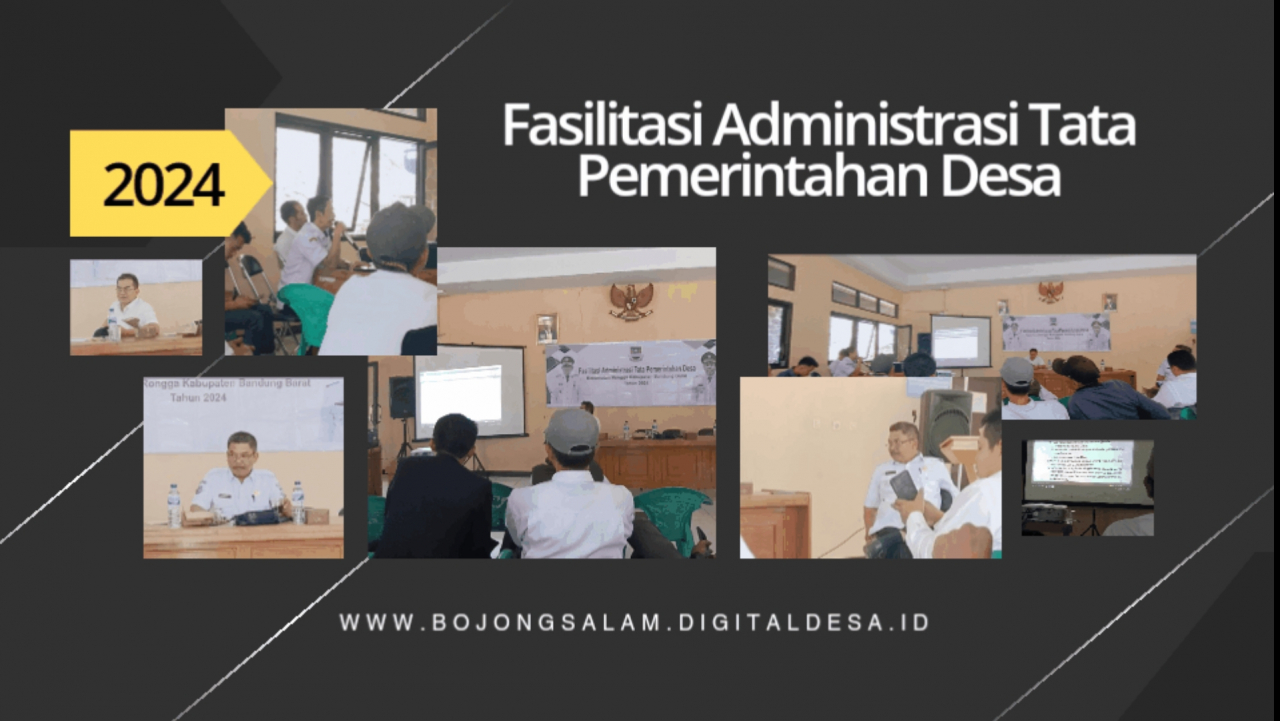 Fasilitasi Administrasi Tata Pemerintahan Desa