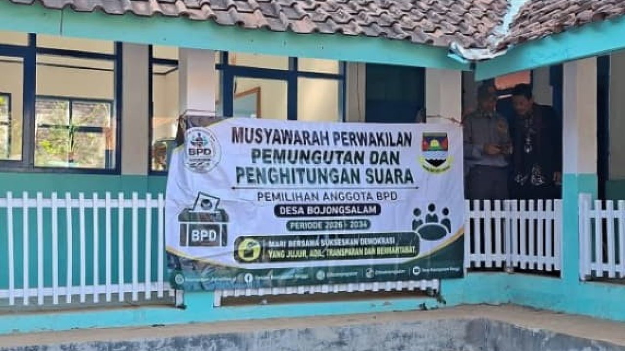 HASIL MUSYAWARAH PERWAKILAN PEMILIHAN ANGGOTA BPD DESA BOJONGSALAM Wilayah Dusun 2 | Periode 2026–2034