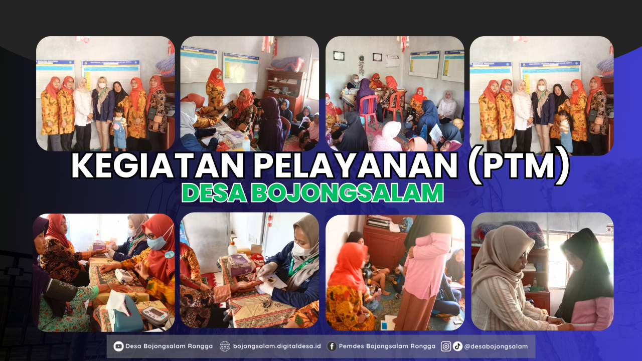 Kegiatan Pelayanan/ Pemeriksaan Penyakit Tidak Menular (PTM) Desa Bojongsalam