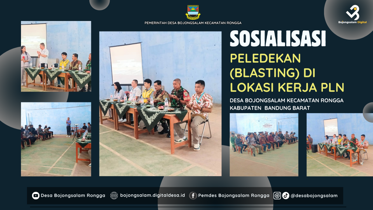 Kagiatan Sosialisasi Peledakan (Balsting)