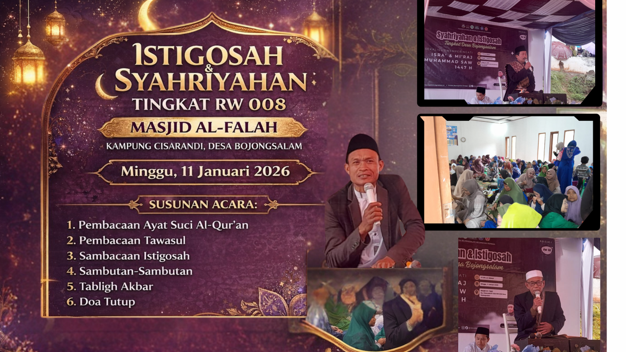 KEGIATAN SYAHRIYAHAN TINGKAT RW 008