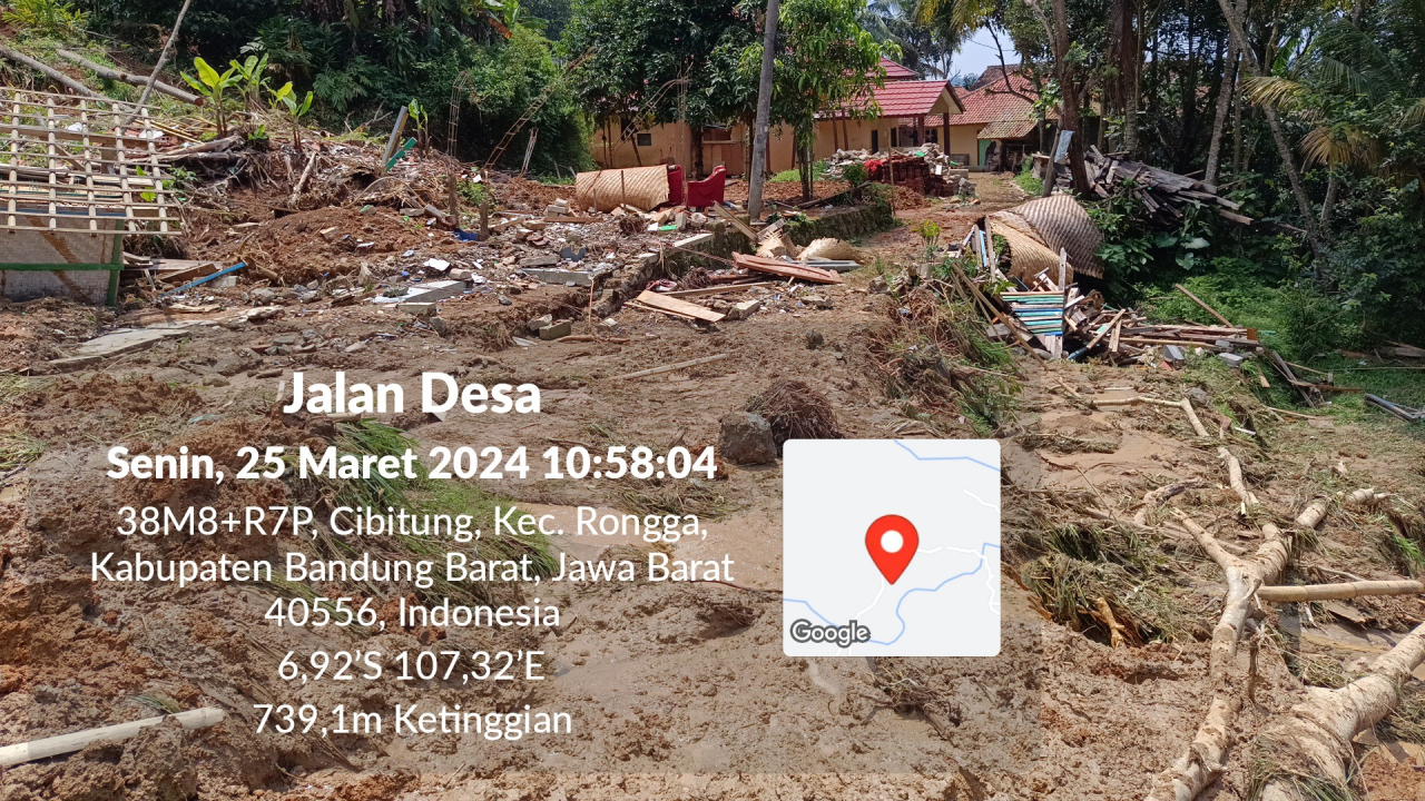 Bencana Longsor di Desa Cibitung: Duka dan Kerusakan yang Mendalam