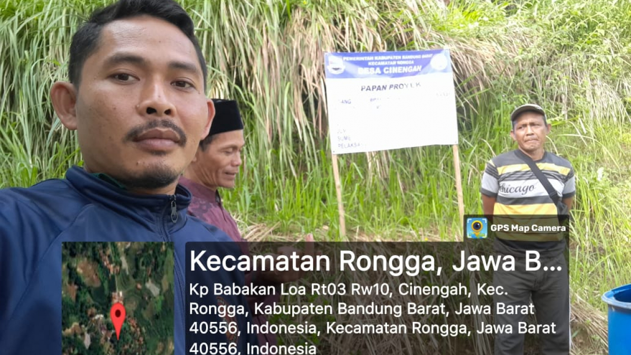 Pembangunan Sumur Bor di Kp. Babakan Loa RW 010