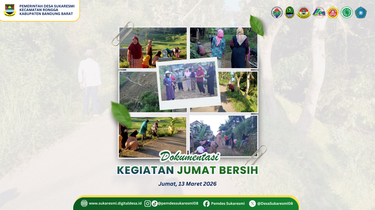 Kegiatan Jumat Bersih (JUMSIH)
