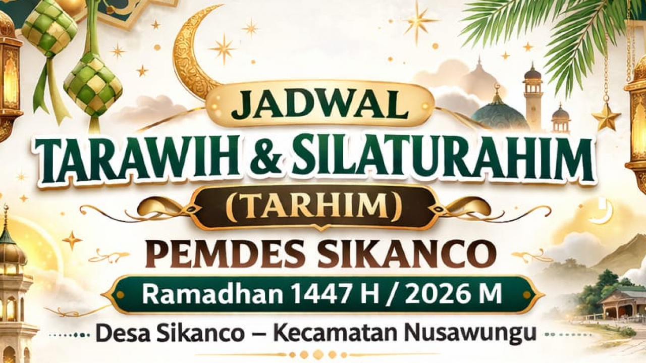 Tarhim Ramadhan Desa Sikanco: Jadwal Lengkap & Lokasi