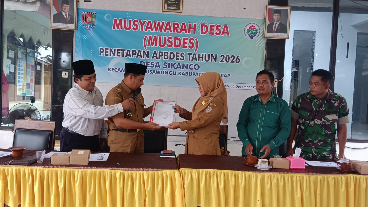 APBDes 2026 Sikanco Ditetapkan, Langkah Proaktif Desa!