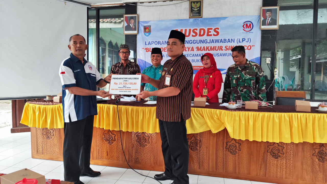 BUMDes Karya Makmur Sikanco: Laporan Pertanggungjawaban dan Bagi Hasil Tahun 2024