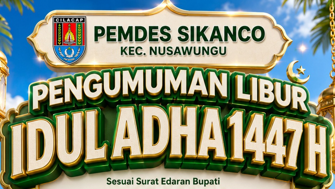 PENGUMUMAN LIBUR IDUL ADHA