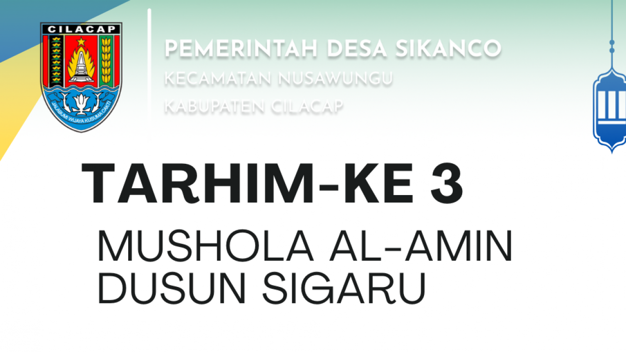 Tarhim Tingkat Desa Sikanco Menyambut Bulan Suci Ramadhan 1446 H