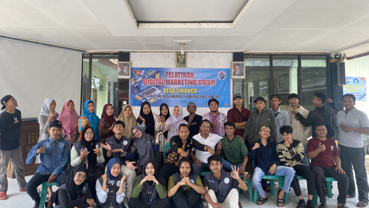Sosialisasi Digital Marketing untuk UMKM Desa Sikanco