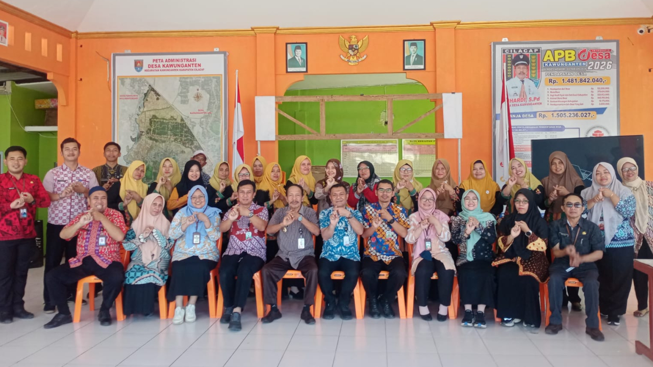 Persiapan Lomba Posyandu Desa Kawunganten Cilacap Tahun 2026
