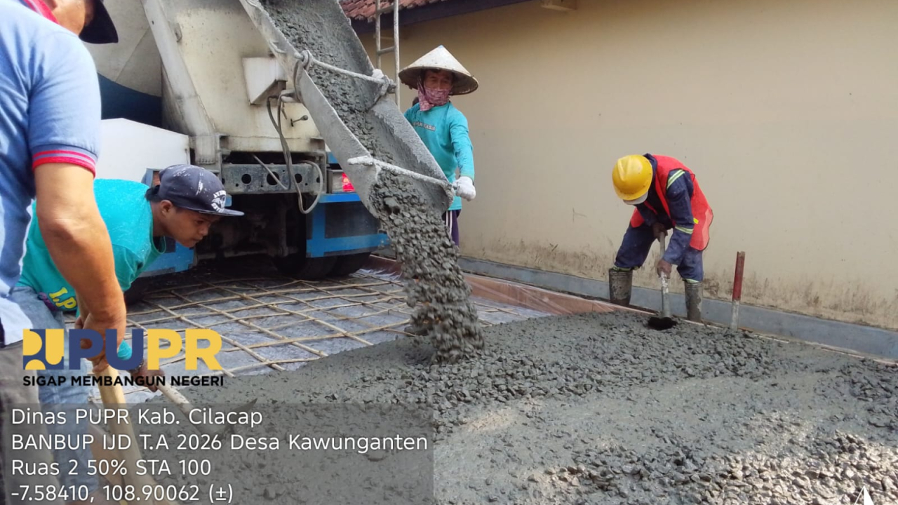 Rabat Beton Jl. Makam Gunungbatur Bansus 2026