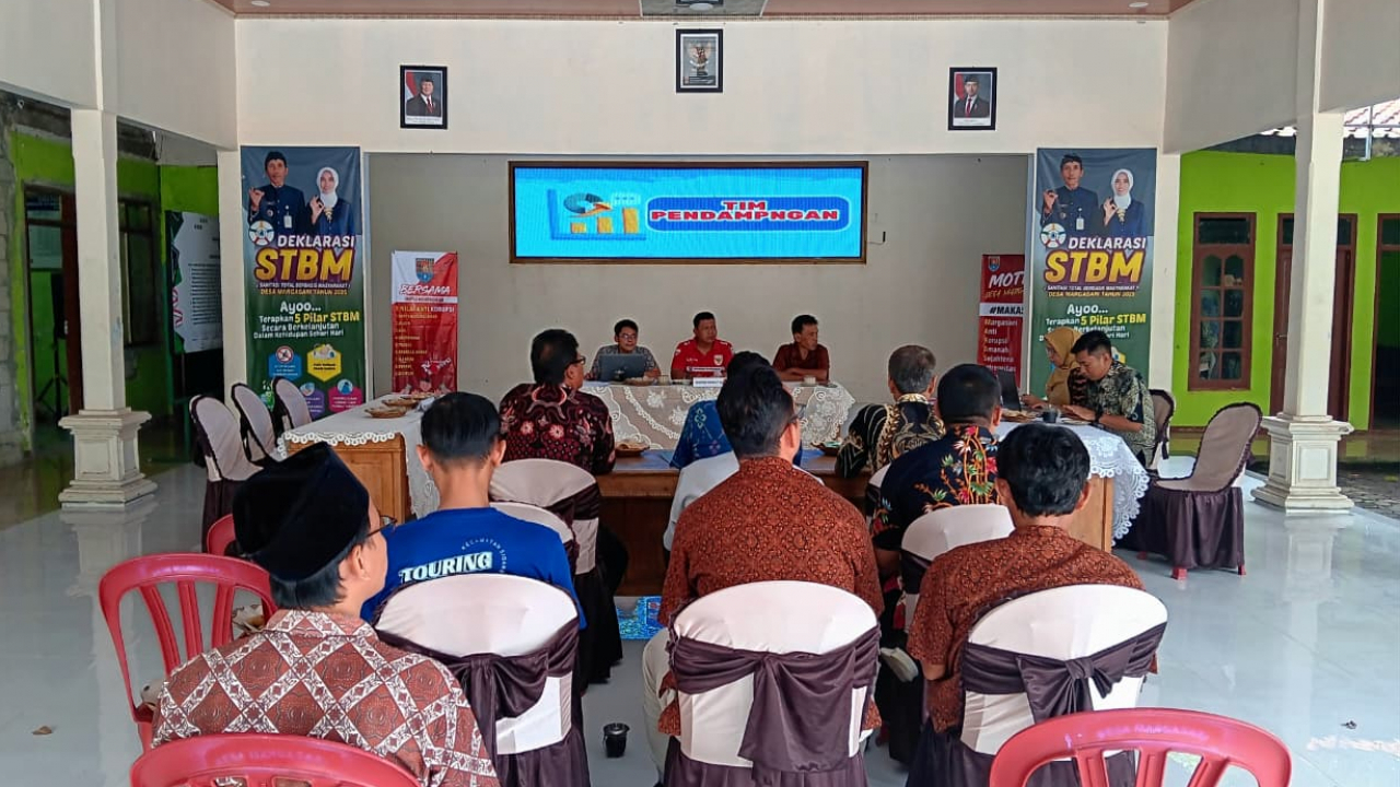 Pendampingan Desa Anti Korupsi di Margasari, Penguatan Integritas Menjelang Desk Evaluasi Tahap II