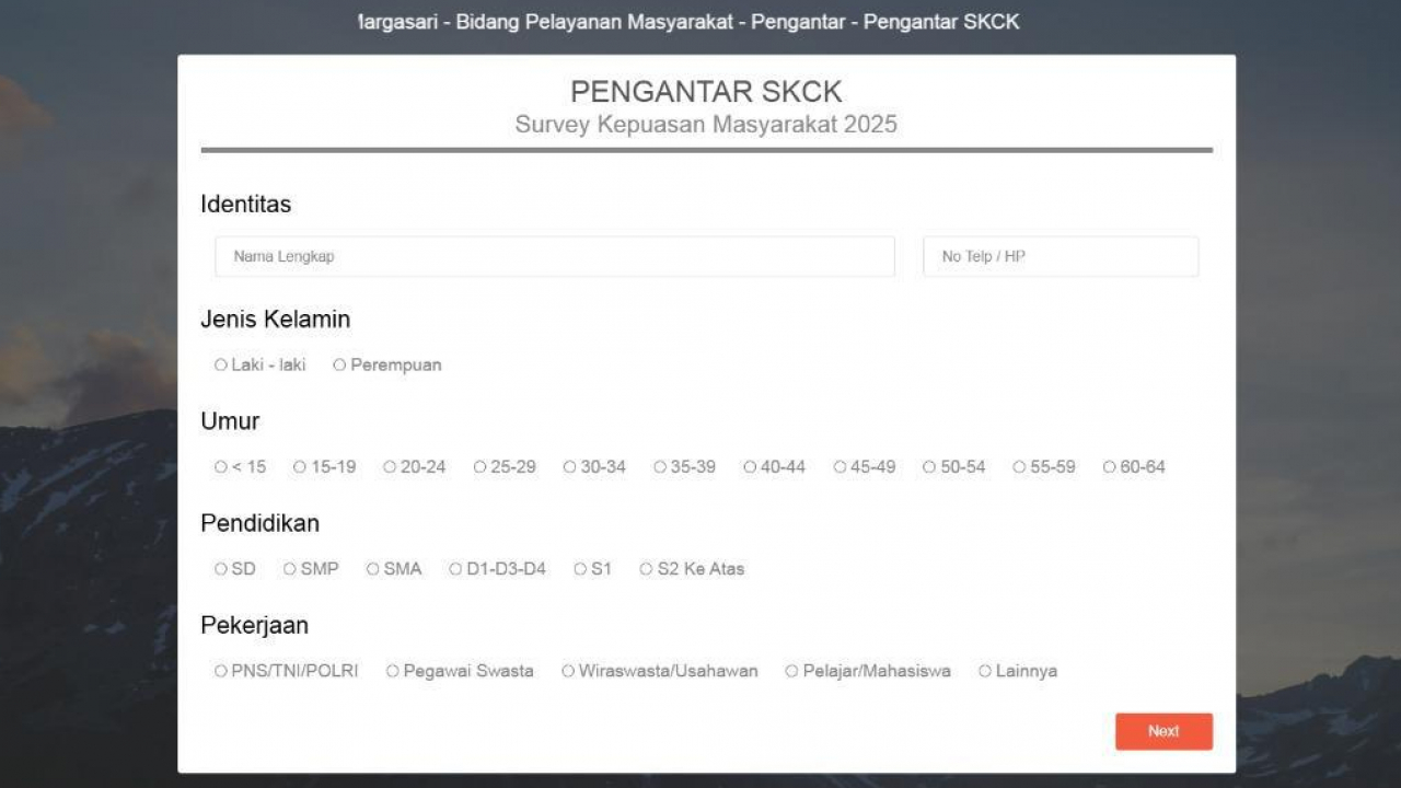 Pemerintah Desa Margasari Gelar Survei Kepuasan Masyarakat Melalui Aplikasi Sisukma