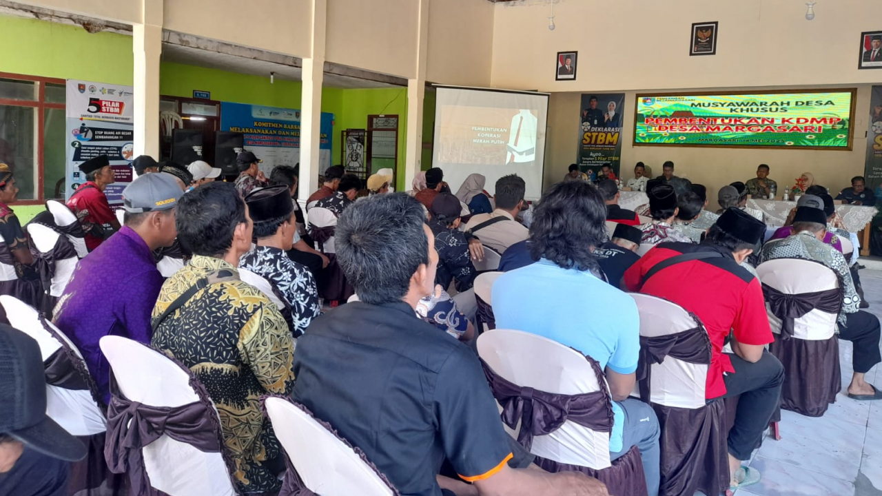 Pembentukan Koperasi Desa Merah Putih di Margasari