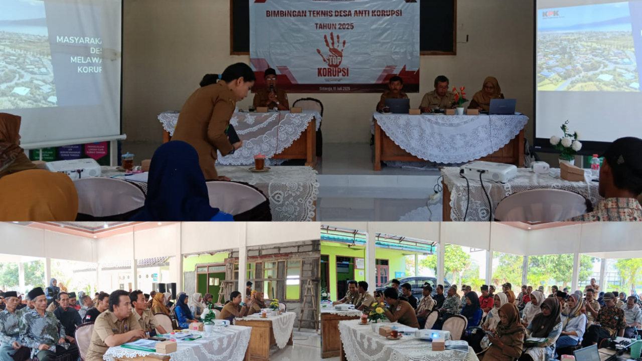 Inspektorat Kabupaten Cilacap Gelar “Bimbingan Teknis Desa Anti Korupsi”