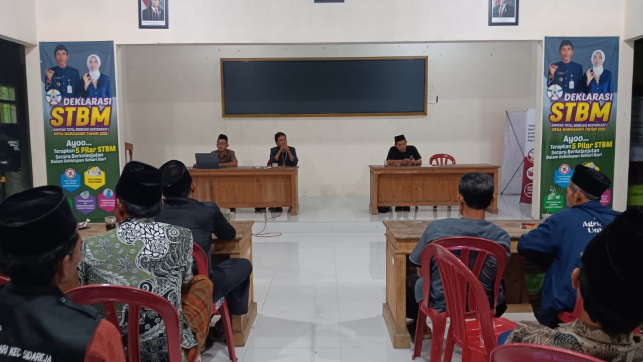 Pemerintah Desa Margasari Gelar Monitoring Progres Pembayaran Pajak Bumi dan Bangunan Perdesaan dan Perkotaan (PBB-P2) Tahun 2026