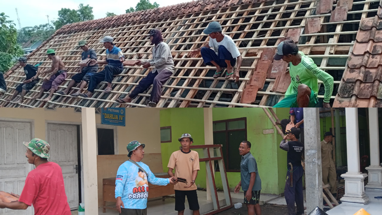 Rehabilitasi Kantor Desa Margasari Kecamatan Sidareja: Sinergi Dana Desa dan Gotong Royong Warga