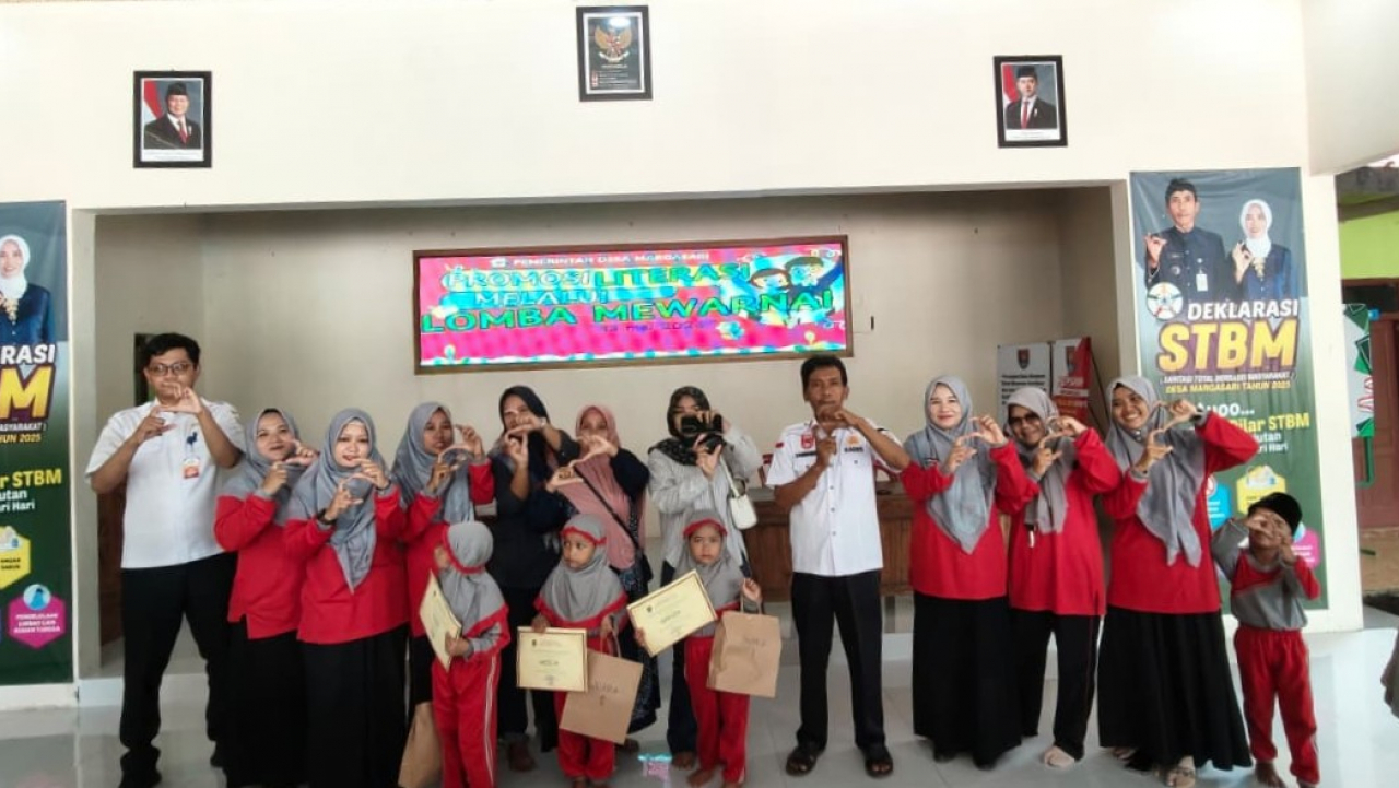 Desa Margasari Gencarkan Budaya Membaca Lewat Promosi Literasi dan Lomba Menggambar