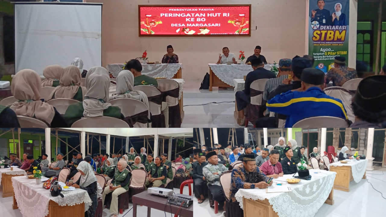 Semangat Kolaborasi dan Nasionalisme Mewarnai Persiapan Peringatan Kemerdekaan di Tingkat Desa