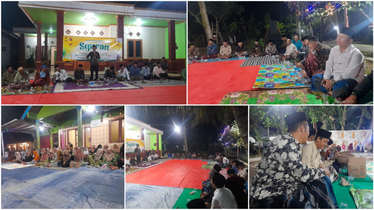 Warga RT 05 RW 03 Dusun Warureja Gelar Suran Penuh Kehangatan dan Kebersamaan