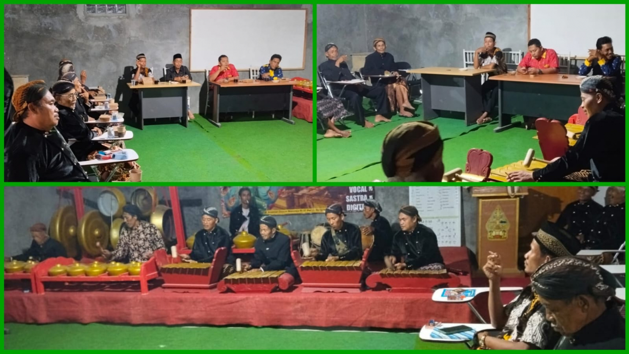 Paguyuban Budaya Bangsa Margasari Gelar Macapatan, Kepala Desa Ajak Dukung Desa Anti Korupsi