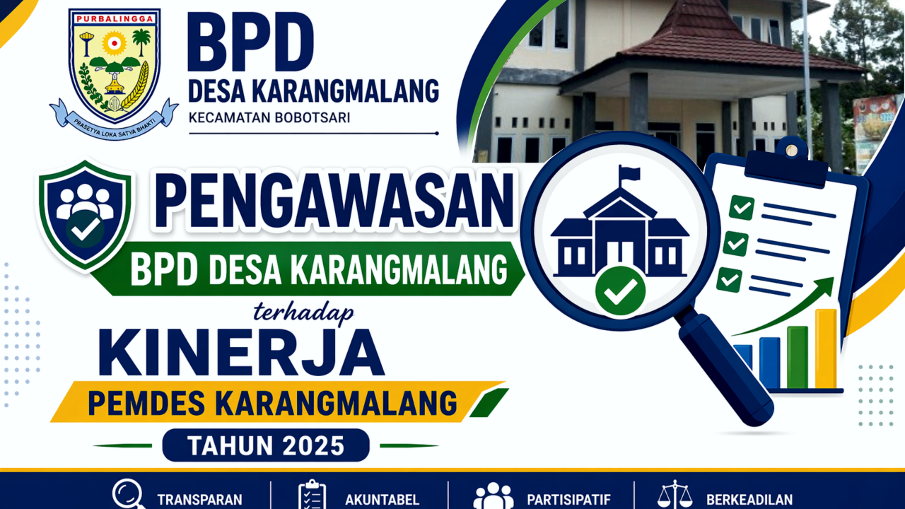 PENGAWASAN BPD TERHADAP KINERJA PEMERINTAH DESA KARANGMALANG TAHUN 2025